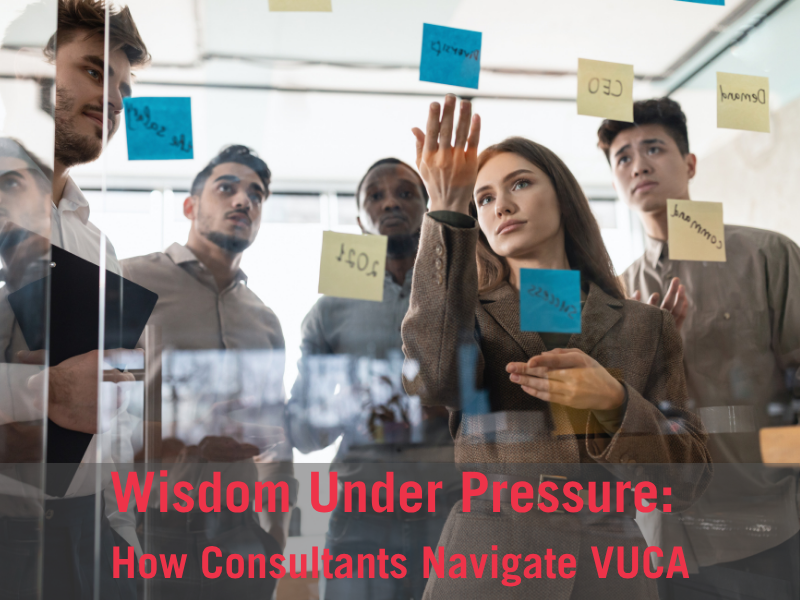 Consultant Wisdom Under Pressure: How We Navigate VUCA