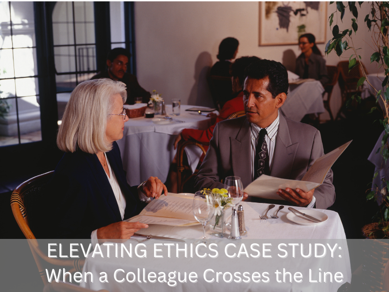 Consulting Ethics Case: When a Colleague Crosses the Line